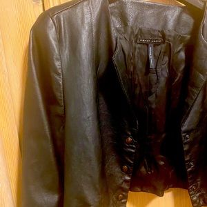 Leather jacket